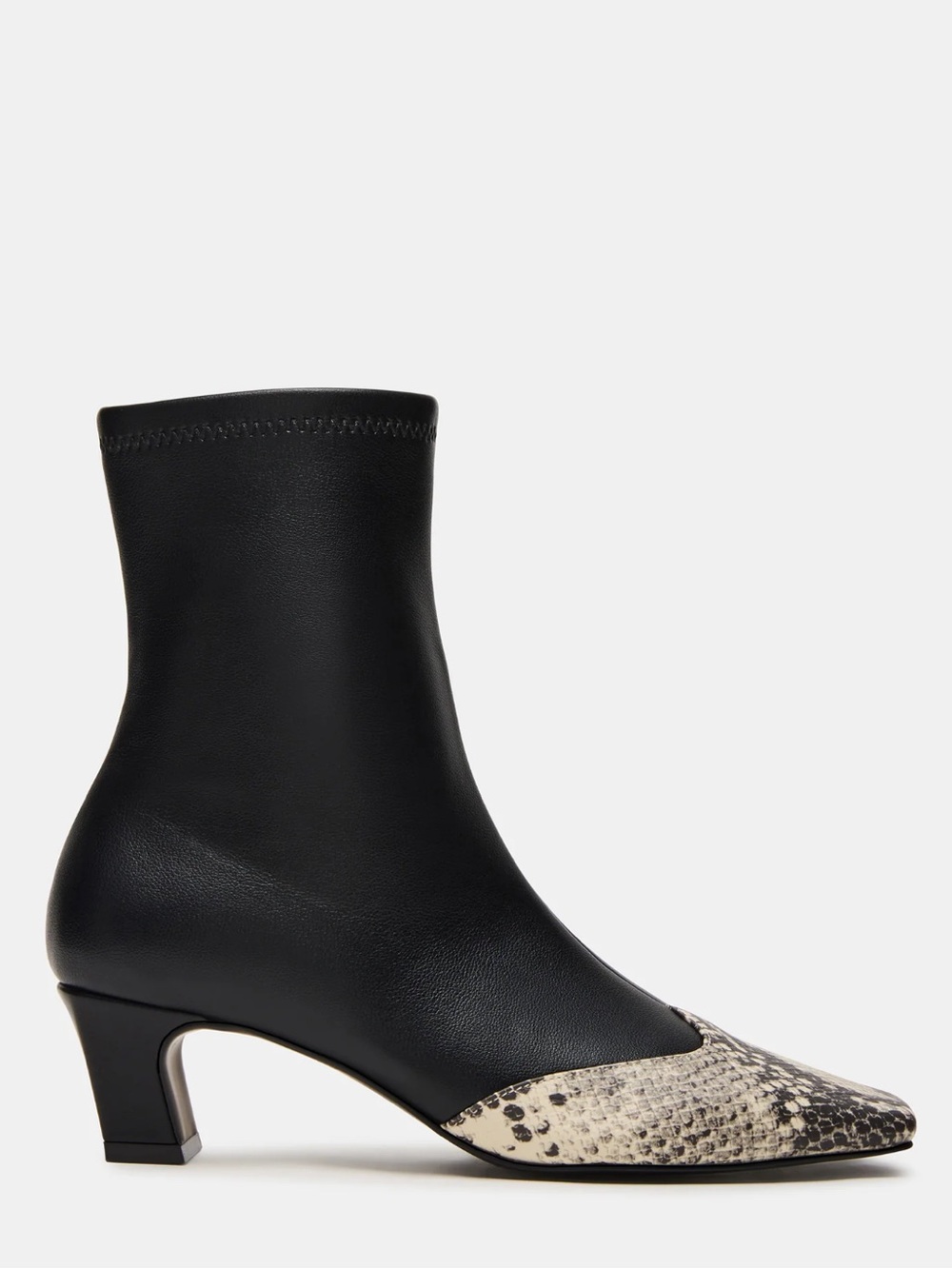 Jeter Black Snake Boots